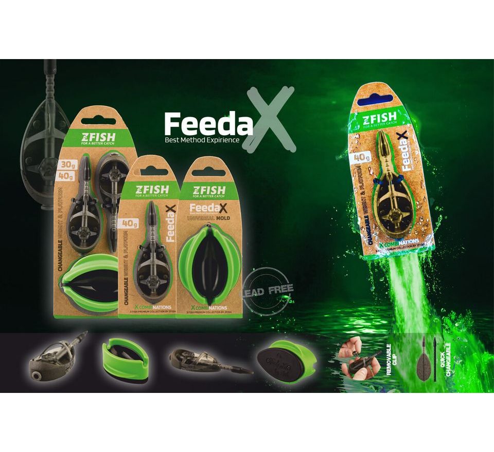 Zfish Sada Method Feeder Set Feeda X + formička
