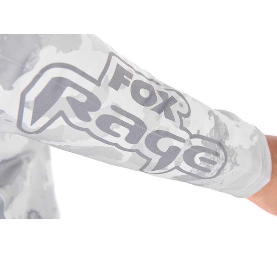 Fox Rage Tričko UV Hooded Light Cam Top