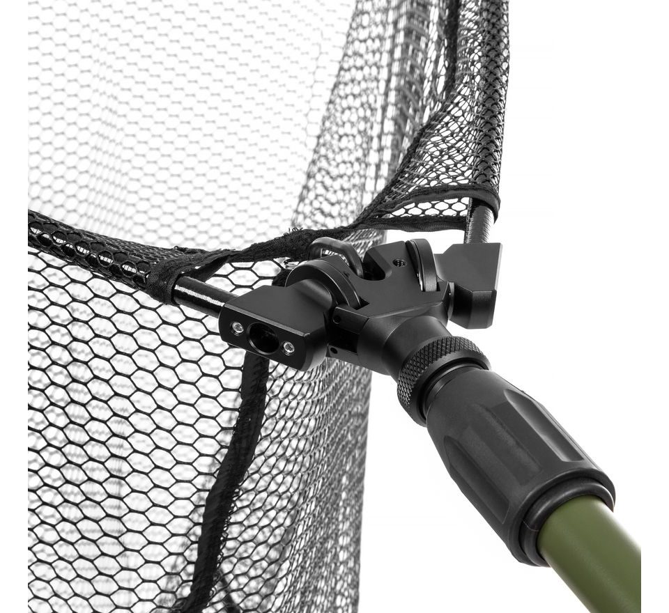 Chyť a pusť Podběrák Shadow Carp Gen 2 s pogumovanou sítí 800 2díl