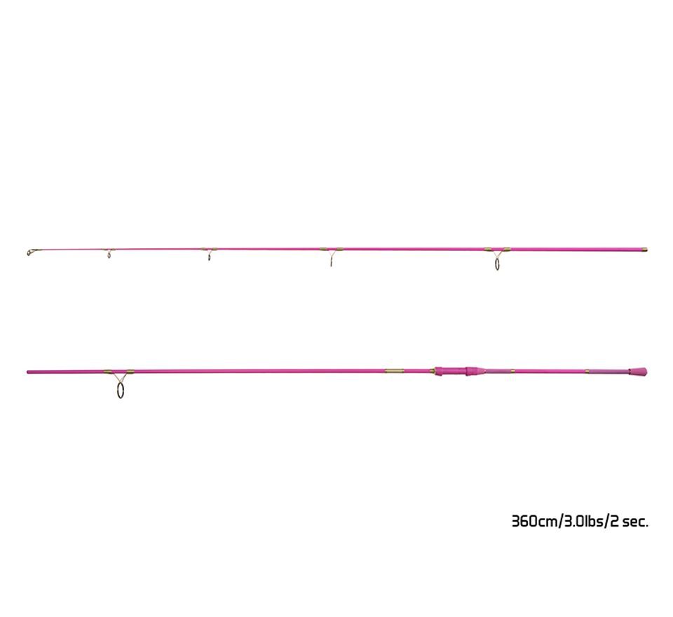 Delphin Prut Queen Candy 360cm 3lb 2díl