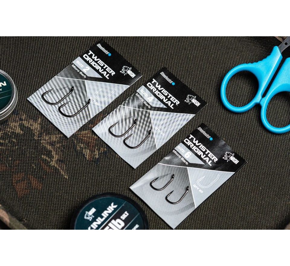 Nash Háčiky Steelpoint Twister Original 20ks