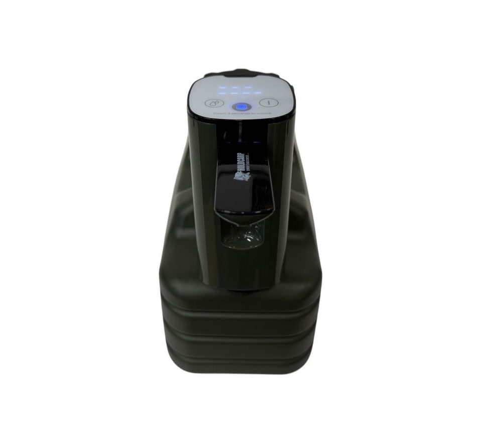 Holdcarp Set Automatická Pumpa Digital Rechargeable Tap + Cubic Water Carrier 5L