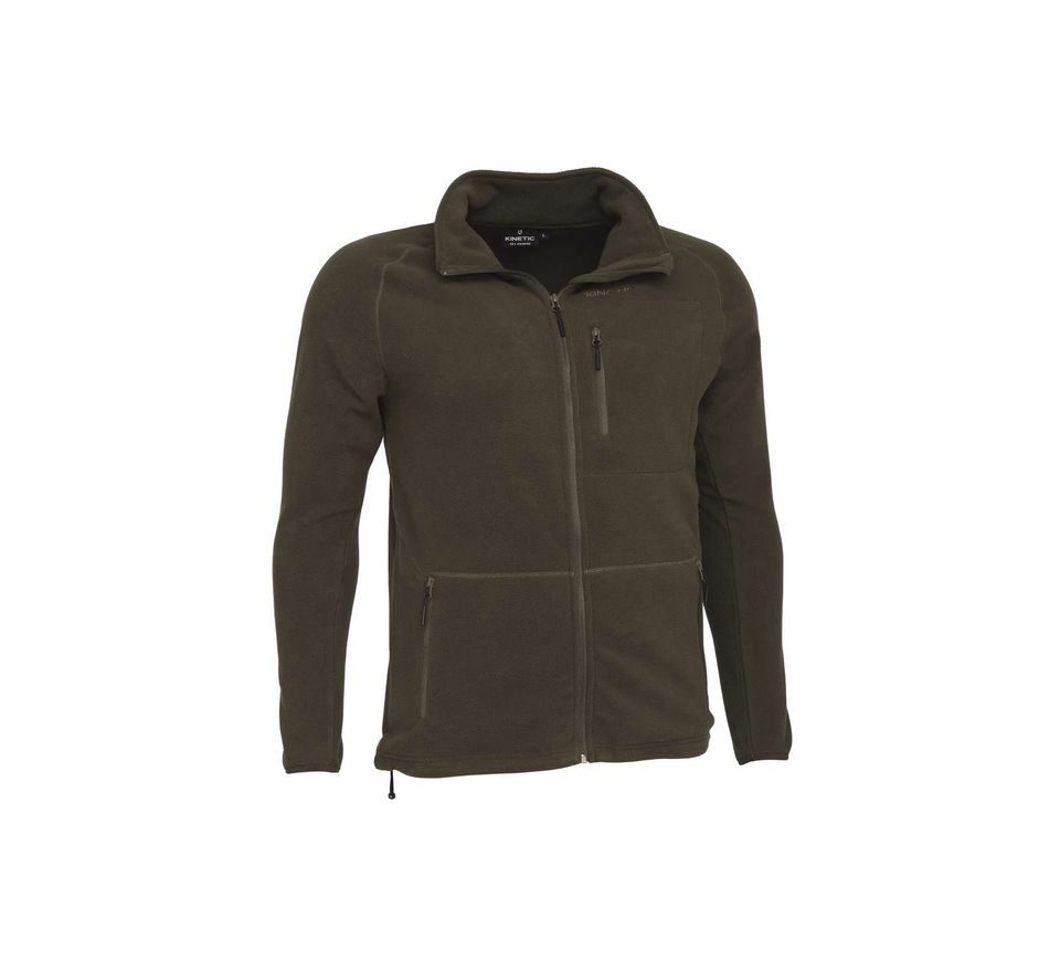 Kinetic Mikina Range Fleece Army Green