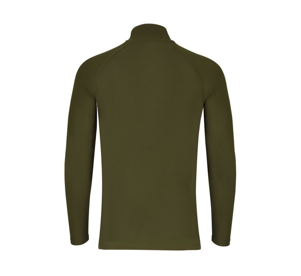 Korda Tričko Kool UPF Zip Jersey Tmavo Olivové