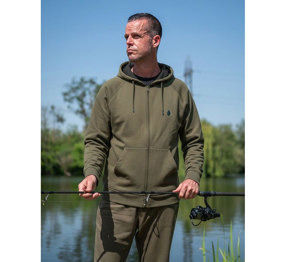 Fox Mikina Collection Zipped Hoody Green