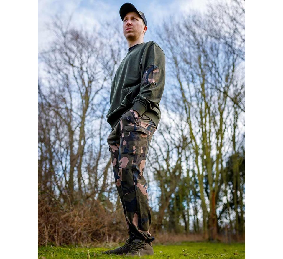 Fox Svetr LW Khaki Pullover