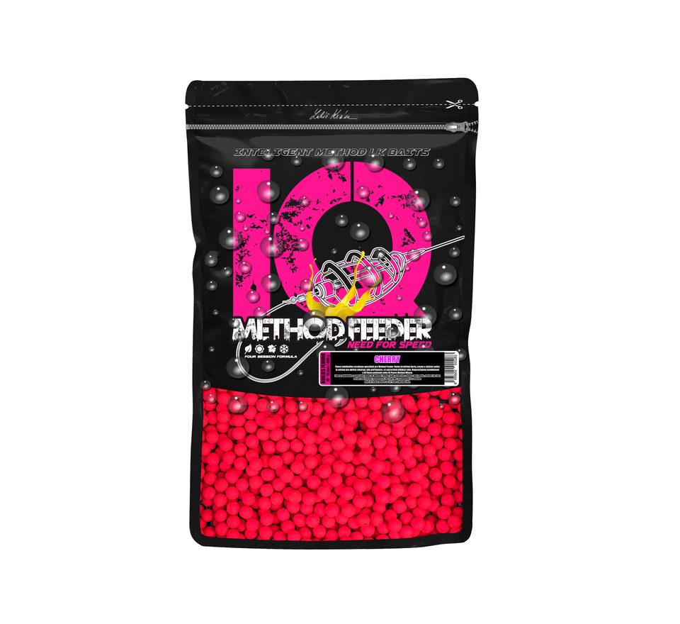 LK Baits Fluoro Boilie IQ Method Feeder 10-12mm 600g