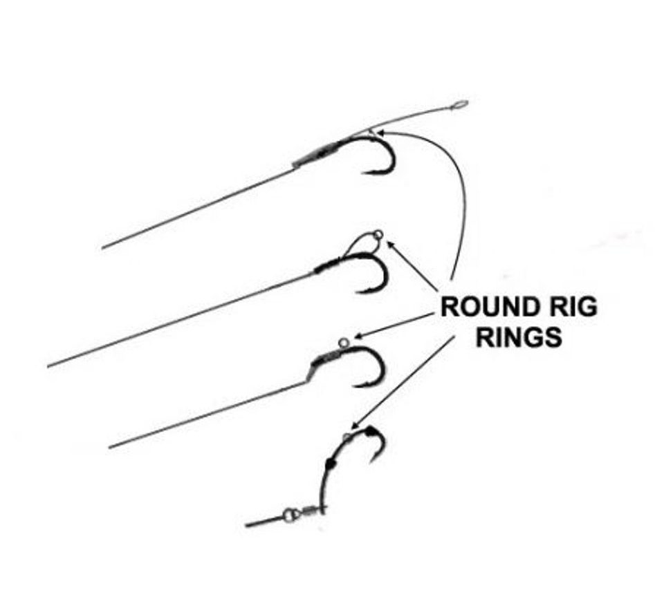 Extra Carp Kroužky Round Rig Rings 3,1mm 20ks