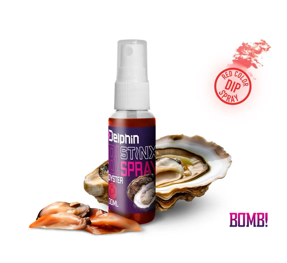 Delphin Dipovací sprej Stinx Spray Ústřice/Červený 30ml