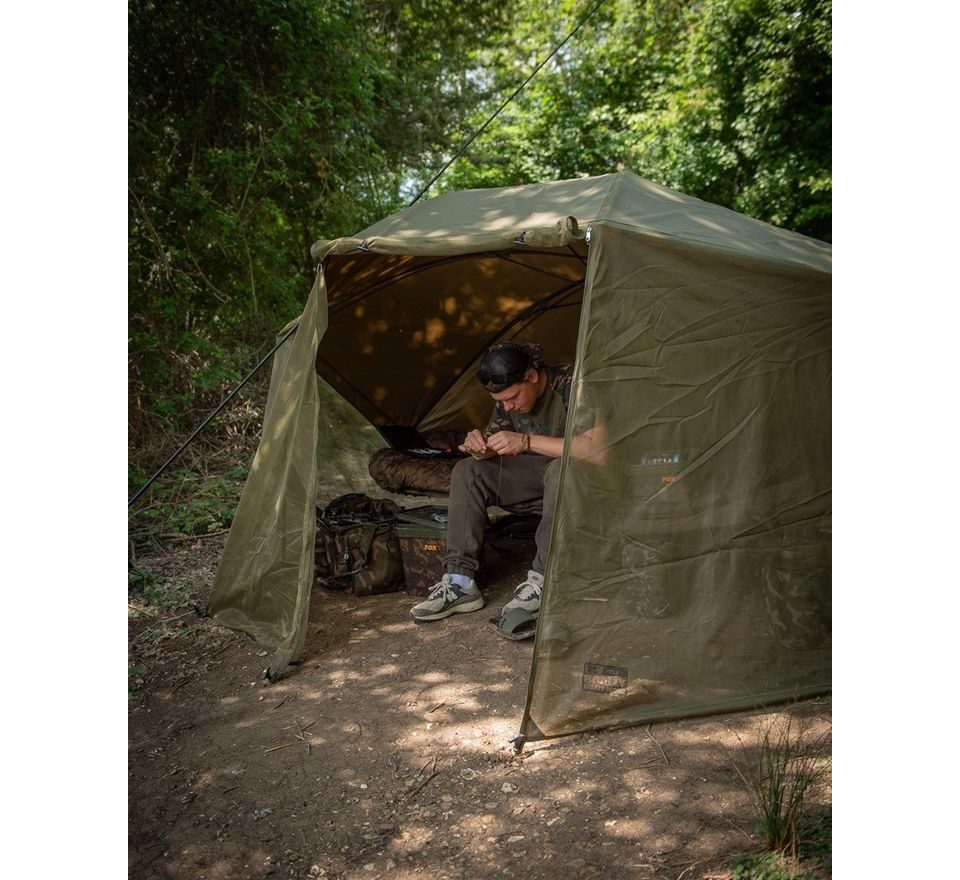 Fox Moskytiéra k Dáždniku 60" Khaki Mozzy Mesh