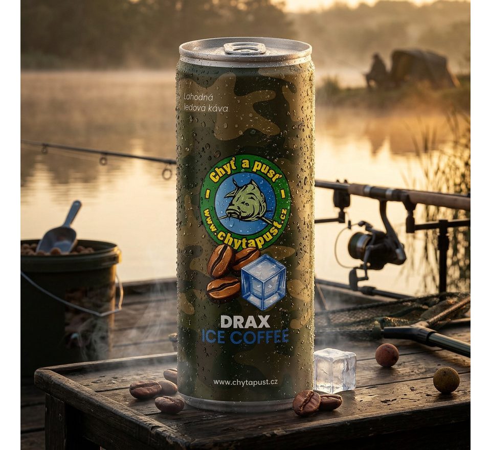 Chyť a pusť Ledová káva Drax 250ml
