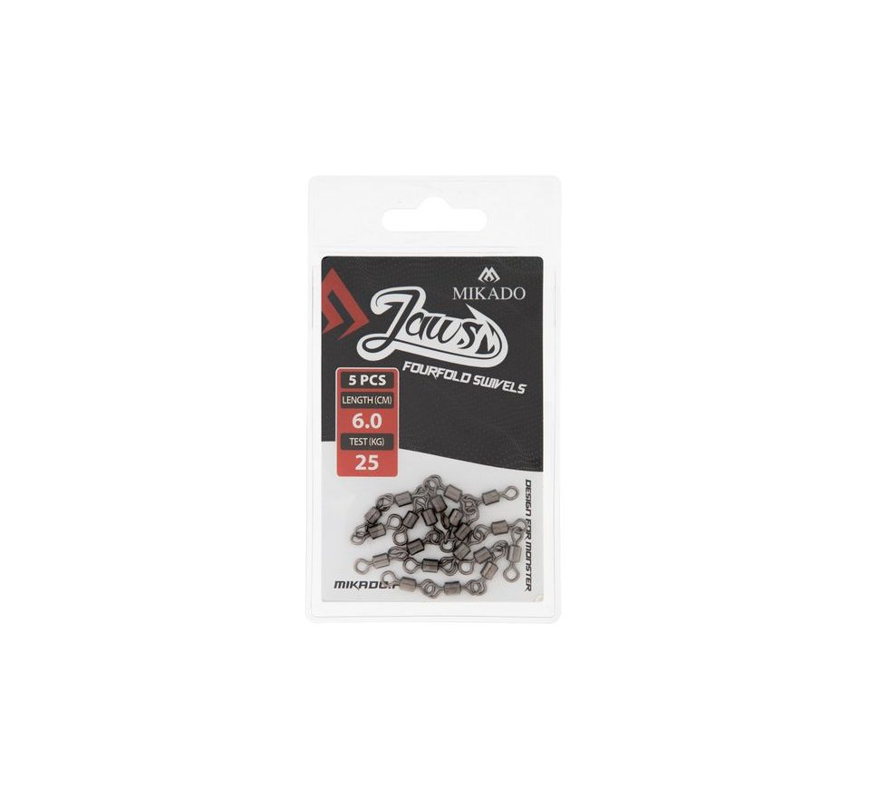 Mikado Řetízkový obratlík Jaws Swivels 25kg 5ks