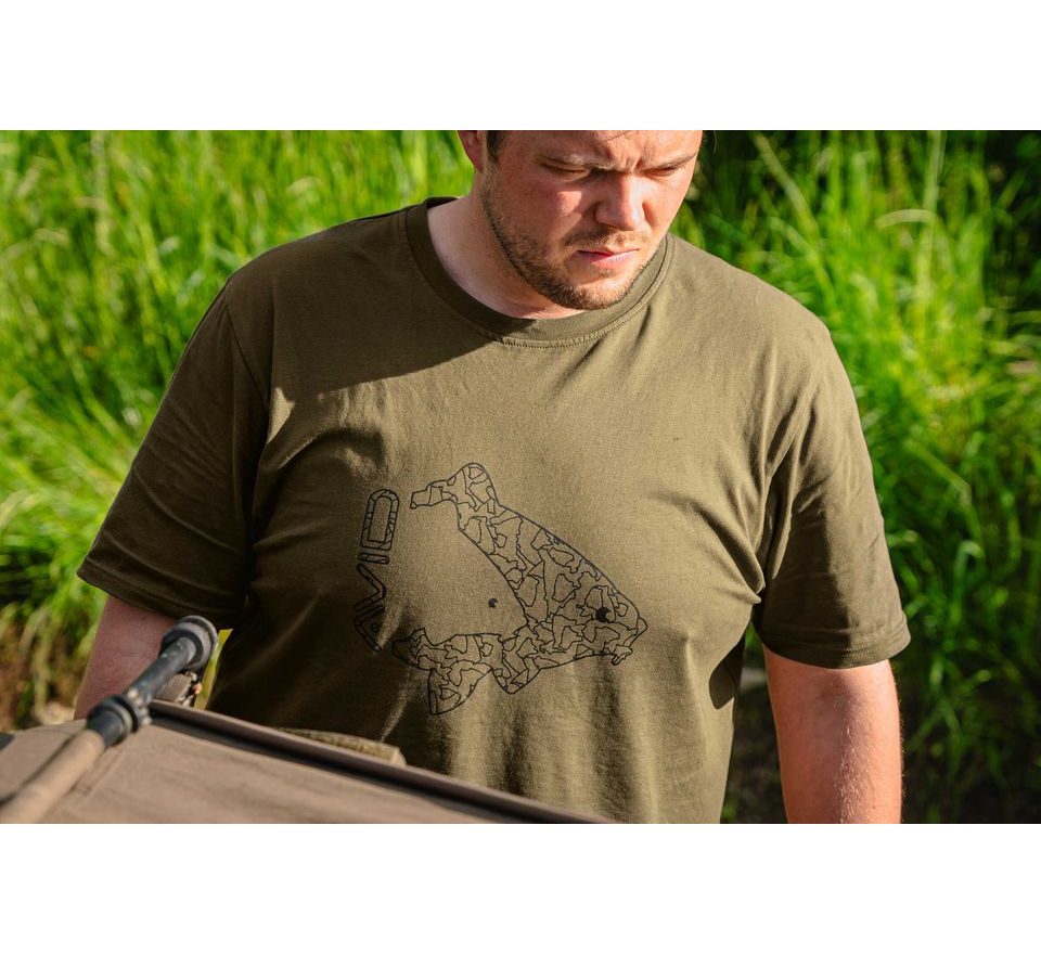 Avid Triko Icon T-Shirt khaki
