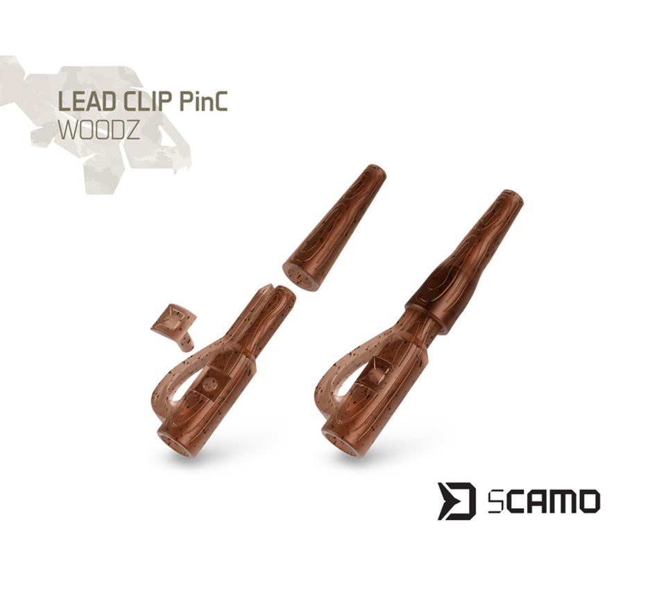 Delphin Klip na olovo sCAMO PinC Woodz 10ks