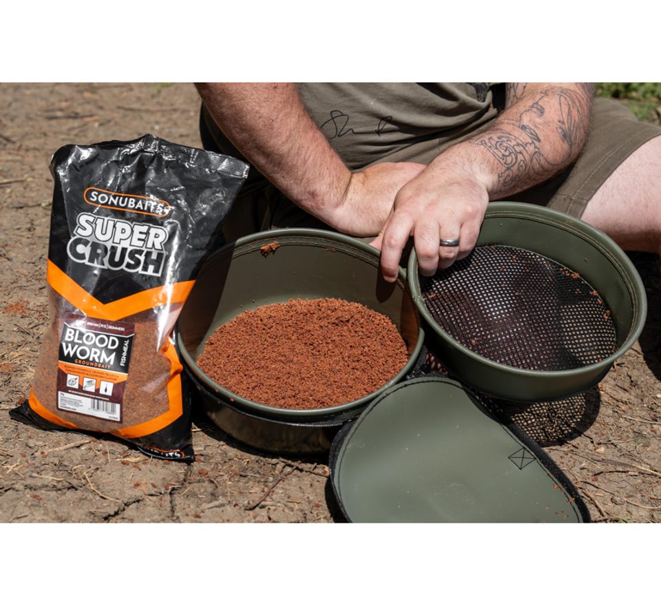 Korum Miešačka EVA Solid Groundbait Bowl & Riddle