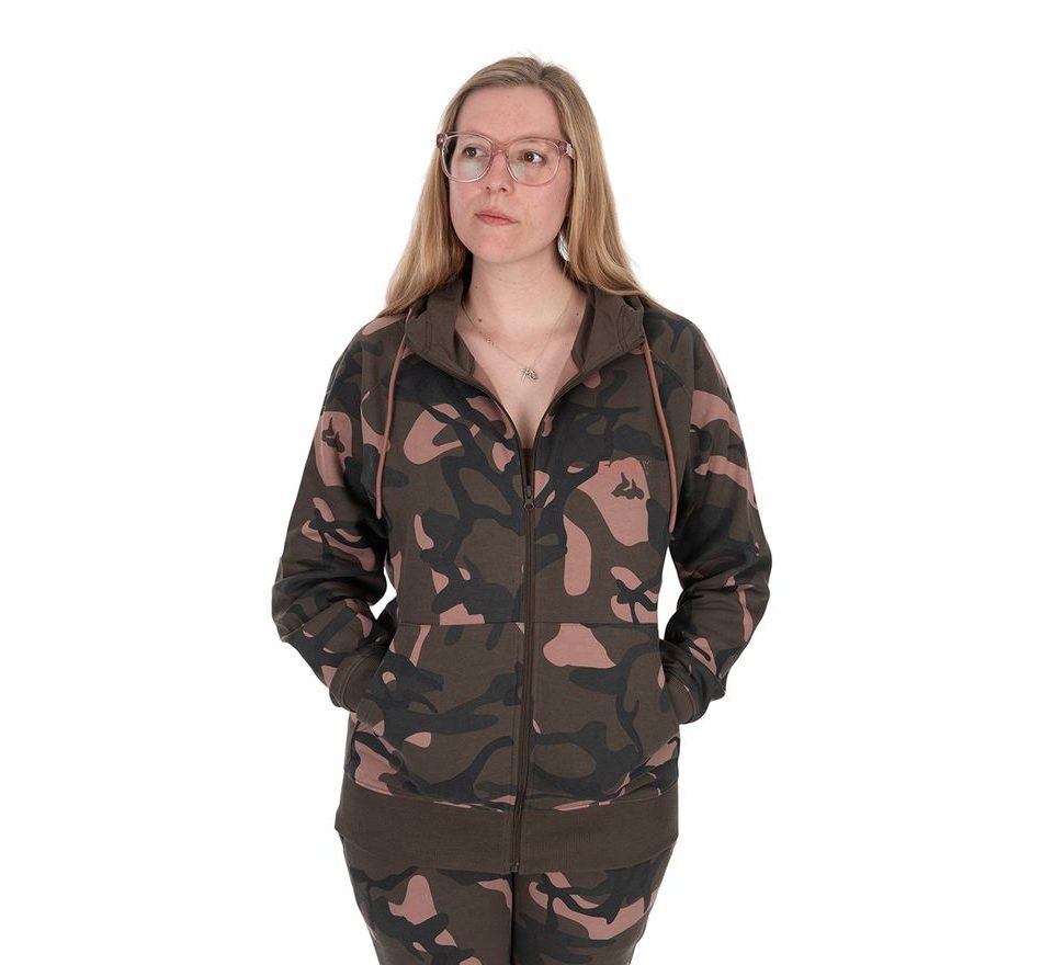 Fox Dámská Mikina Womens Zipped Camo Hoodie