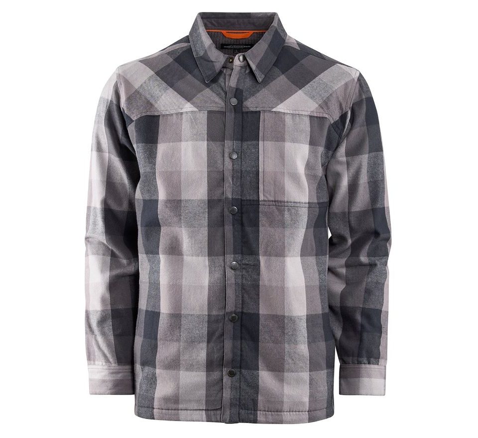 Grundéns Košile Bankside Lined Shacket Anchor Plaid