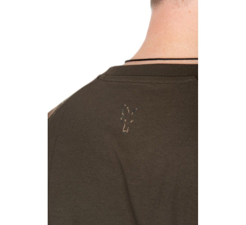 Fox Triko Khaki / Camo Outline T-Shirt