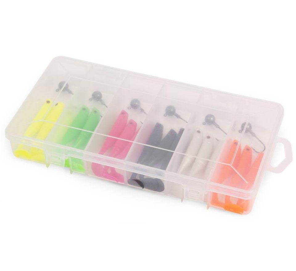 Zebco Set Gumových nástrah Power Shad Jig Kit 7,5cm 5g