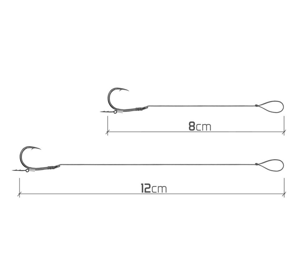 Delphin Feederový návazec Braided Sting - Turner 10ks