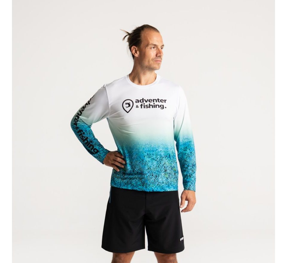 Adventer & fishing Funkčné UV tričko Bluefin Trevally