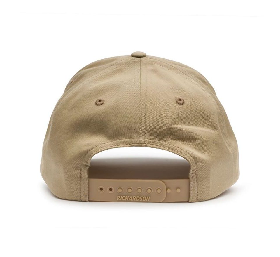 Grundéns Kšiltovka Eat Crab Trucker 312 Khaki/White O/S
