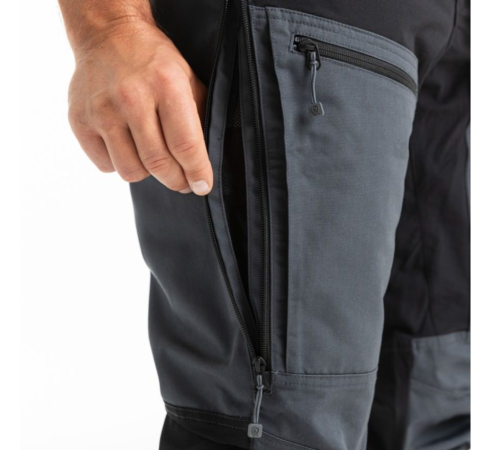 Adventer & fishing Impregnované nohavice Dark Shadow and Black