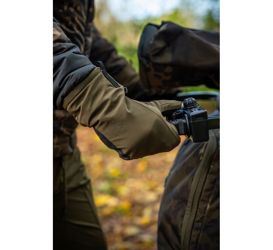 Korda Rukavice Mittens Dark Olive