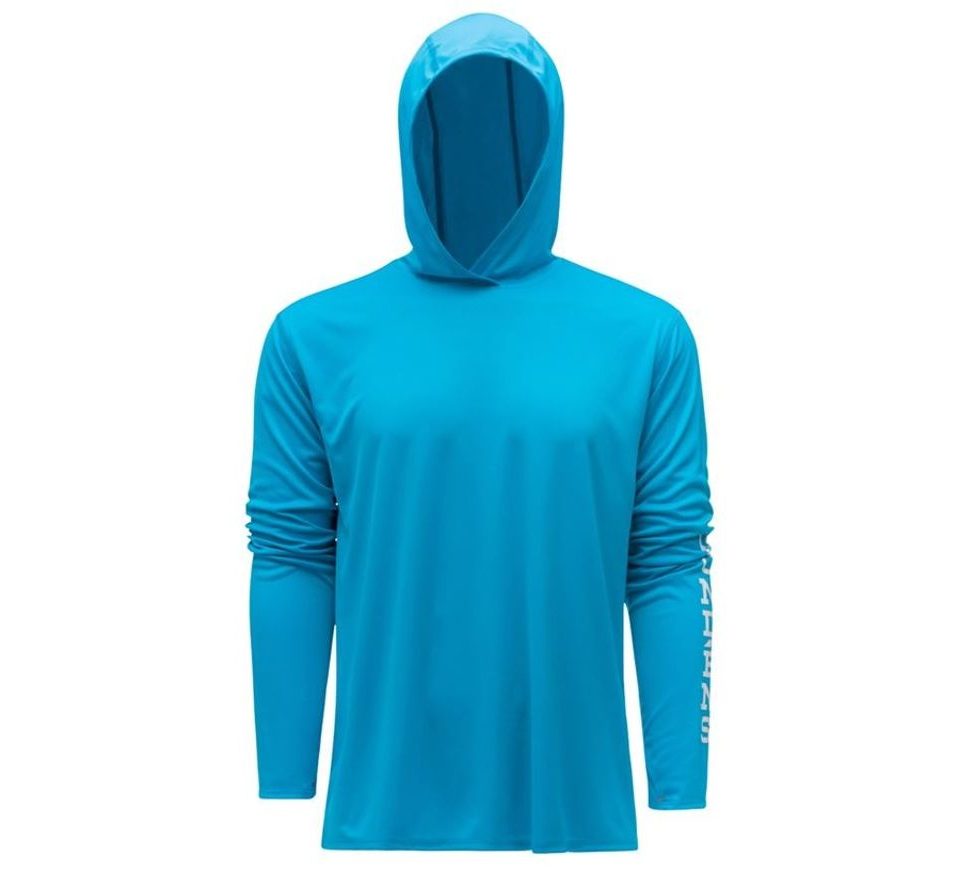 Grundéns UV Triko Tough Sun Hoodie Azure