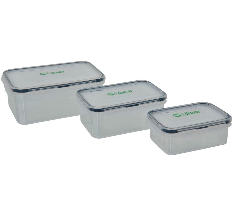 Sensas Krabička Waterproof Box Set 3ks