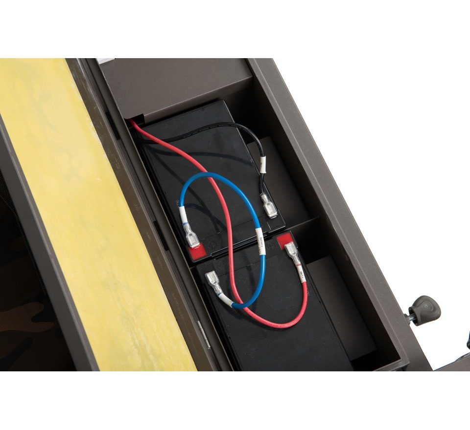 Fox Vozík Transporter 24v Power Plus Barrow Including 2 x 9Ah 12v batteries and charger