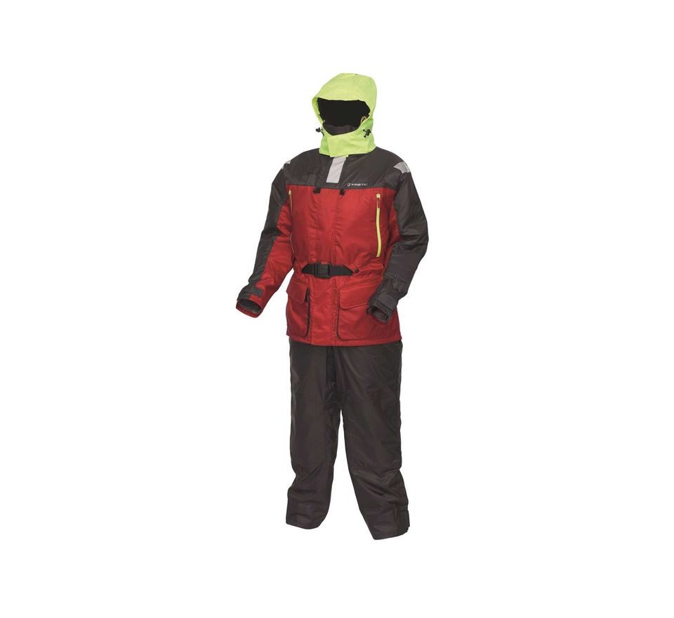 Kinetic Plovoucí oblek Guardian dvoudílná verze Flotation Suit Red Stormy