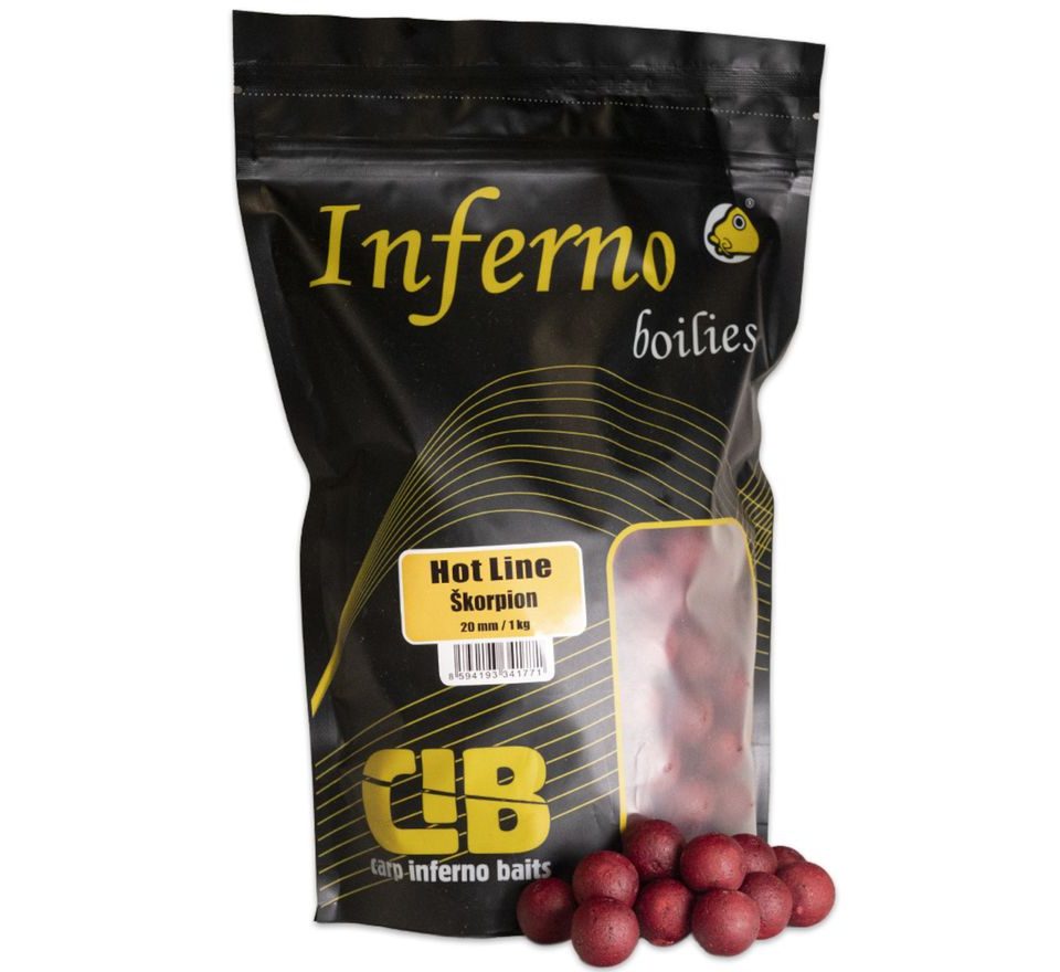 Carp Inferno Boilies Hot Line Škorpion