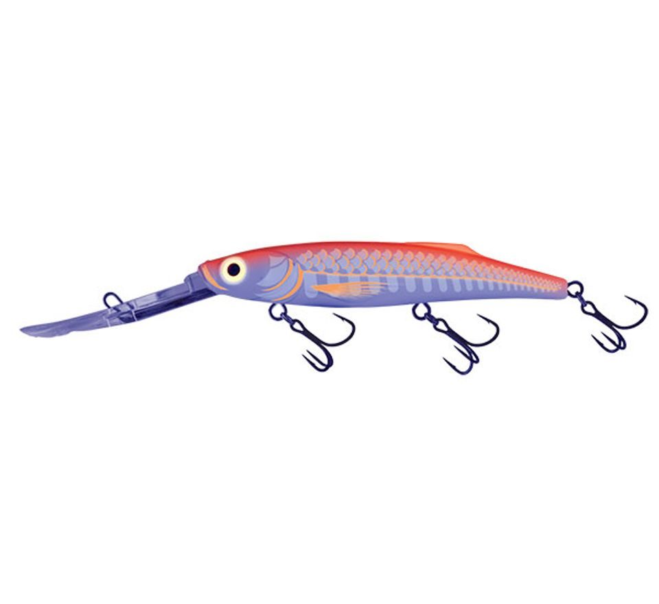 Salmo Freediver Super Deep Runner - 9 cm - Purple Rain