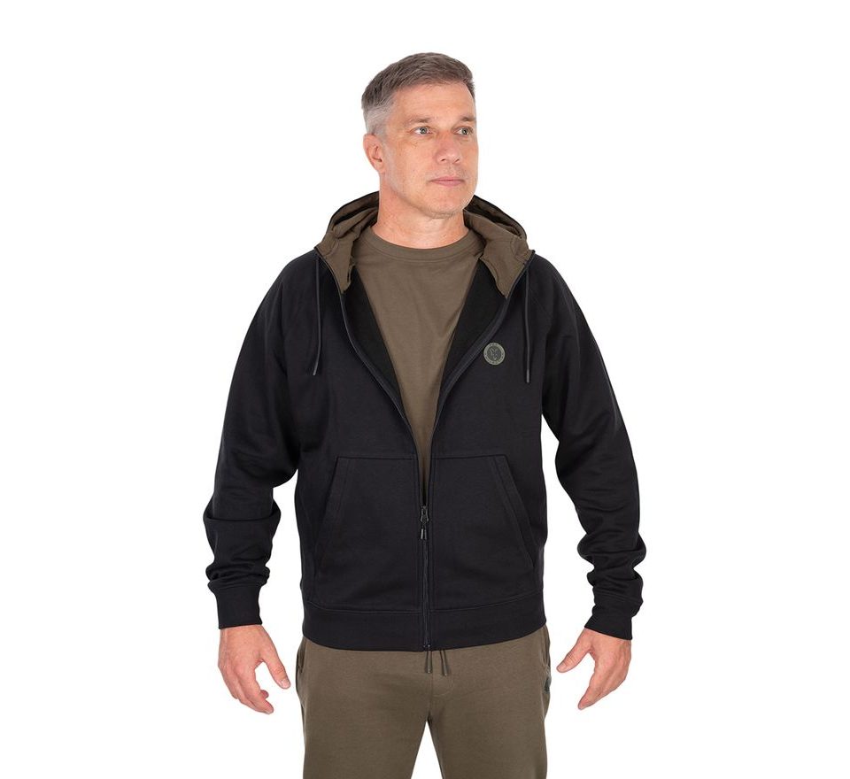 Fox Mikina Collection Zipped Hoody Black