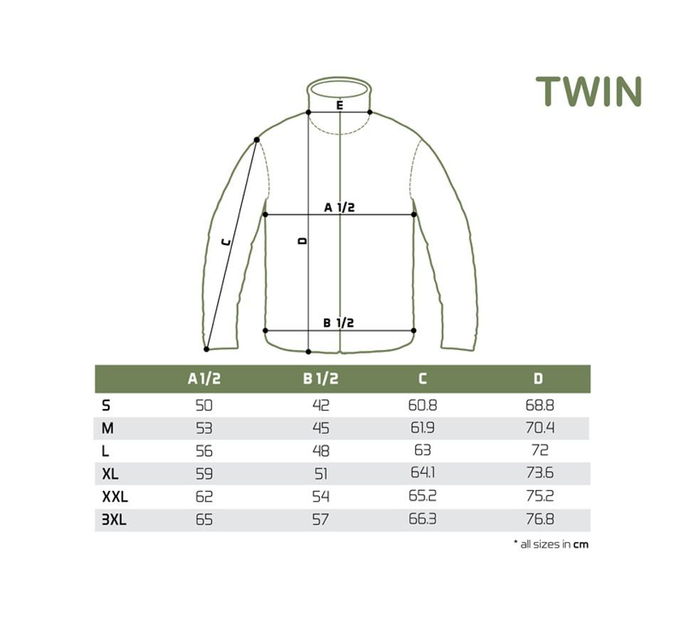 Delphin Flísová bunda na zip Twin