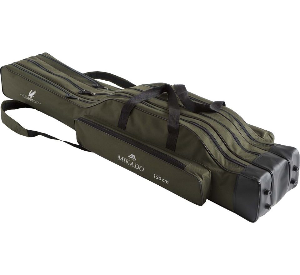 Mikado Obal na pruty tříkomorový zesílený zelený