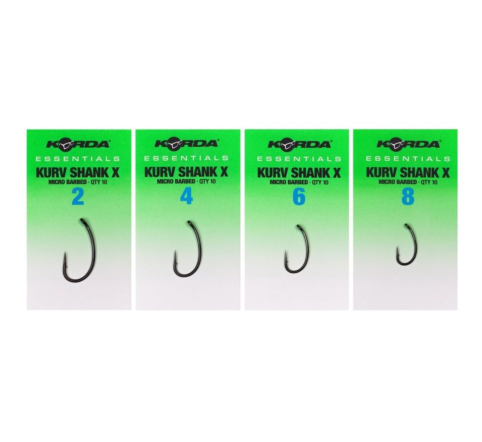 Korda Háčiky Essentials Kurv X 10ks