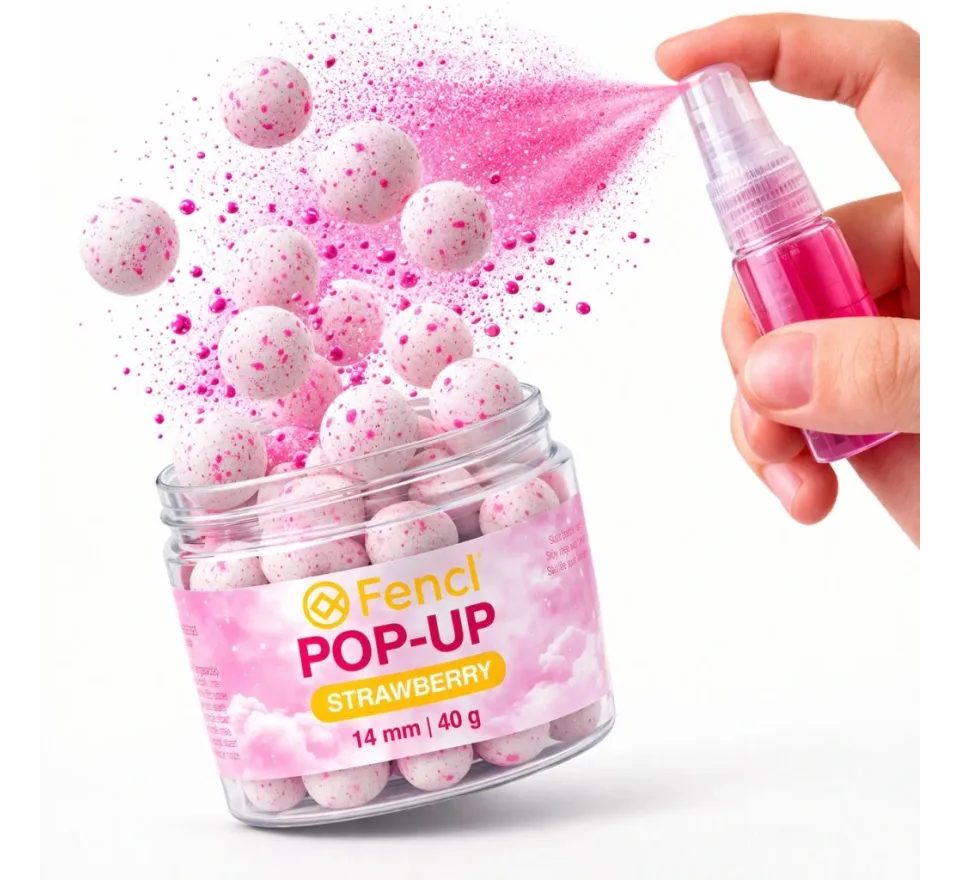 Fencl Boilies Pop Up Strawberry