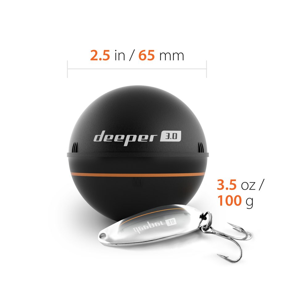 Deeper Nahazovací sonar Wifi Fishfinder Pro Chyť a pusť