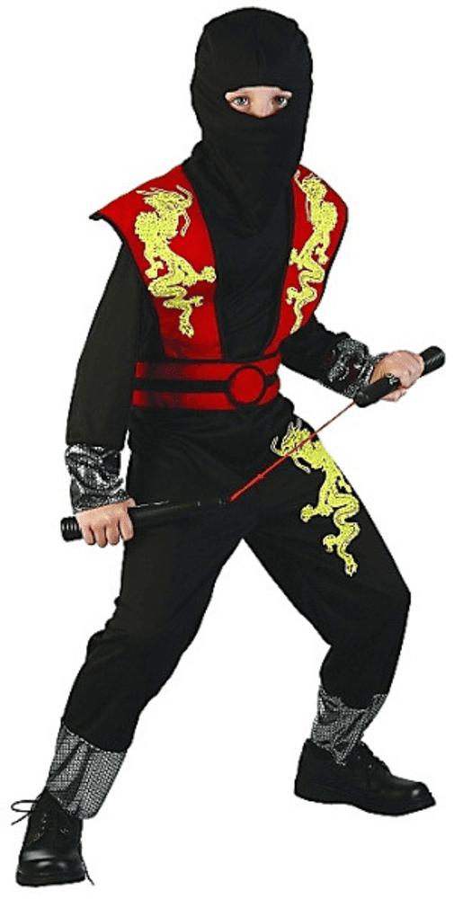 ětský kostým Ninja /110-120cm/