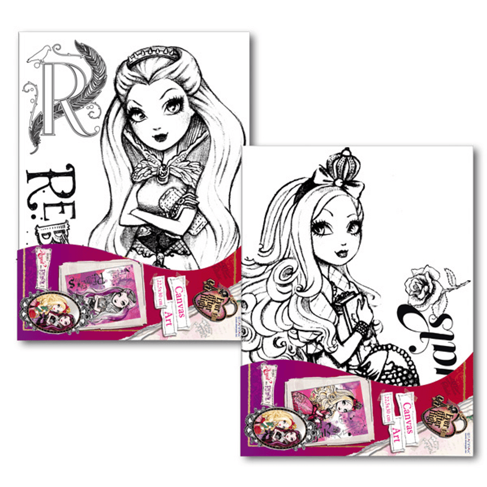 Malování na obraz EVER AFTER HIGH