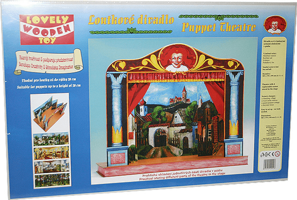 Divadlo loutkové velké hnědé
