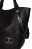 Černá shopper dámská kabelka S683 GROSSO