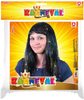 KARNEVAL Paruka s hvězdami zlatá dospělá *KARNEVALOVÝ DOPLNĚK*