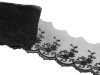 Vyšívaná krajka na monofilu šíře 70 mm METRÁŽ