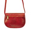 Kožená crossbody dámská kabelka Enila I Fratelli burgundská červená