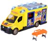 DICKIE Auto ambulance sanitka Mercedes-Benz Sprinter s doplňky na baterie Světlo Zvuk