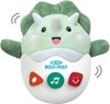 PLYŠ Roly-poly baby dino kývací pro miminko na baterie Světlo Zvuk