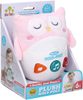 PLYŠ Roly-poly baby sova kývací pro miminko na baterie Světlo Zvuk